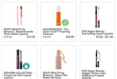 Sephora Catalog 2020-2021