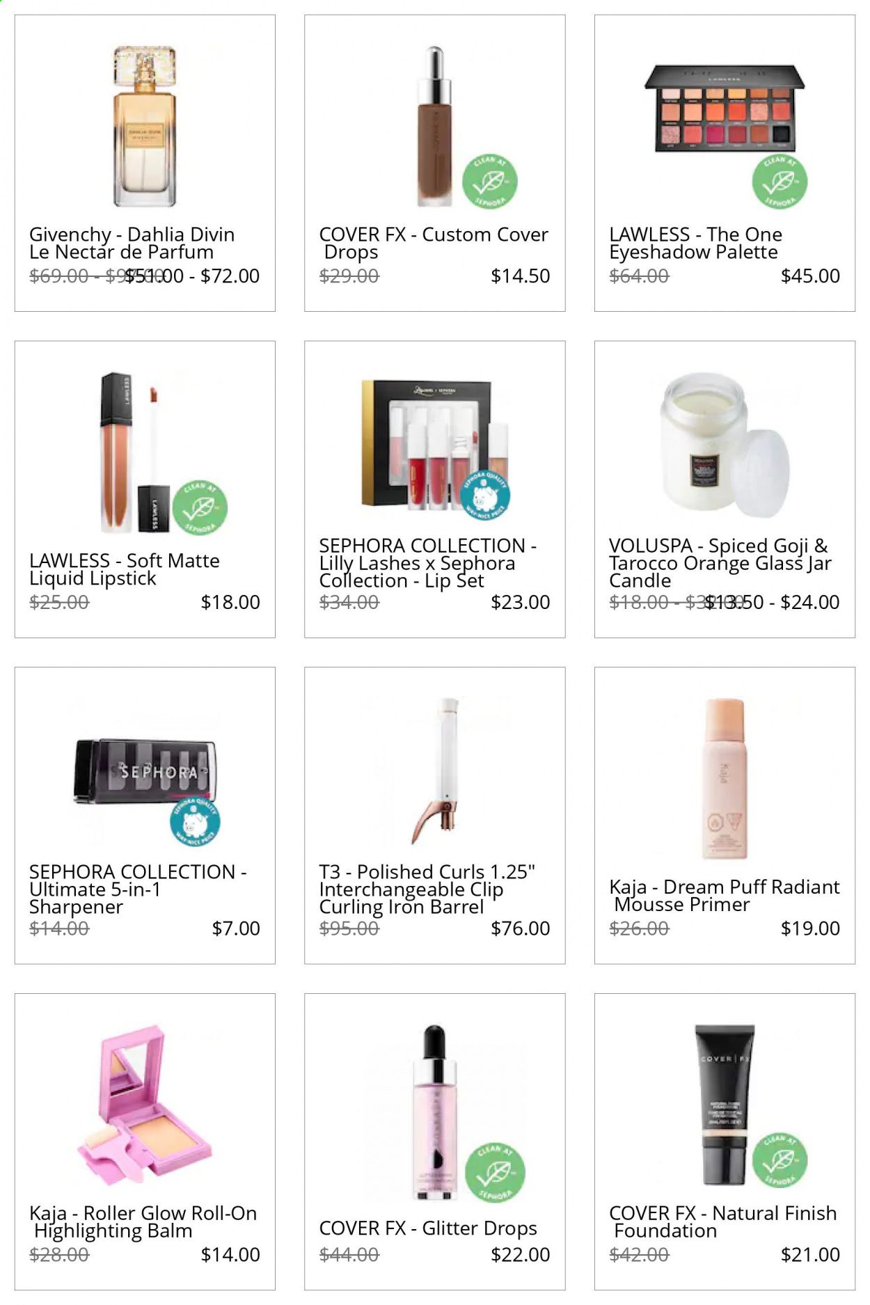 Sephora Catalog 2020-2021