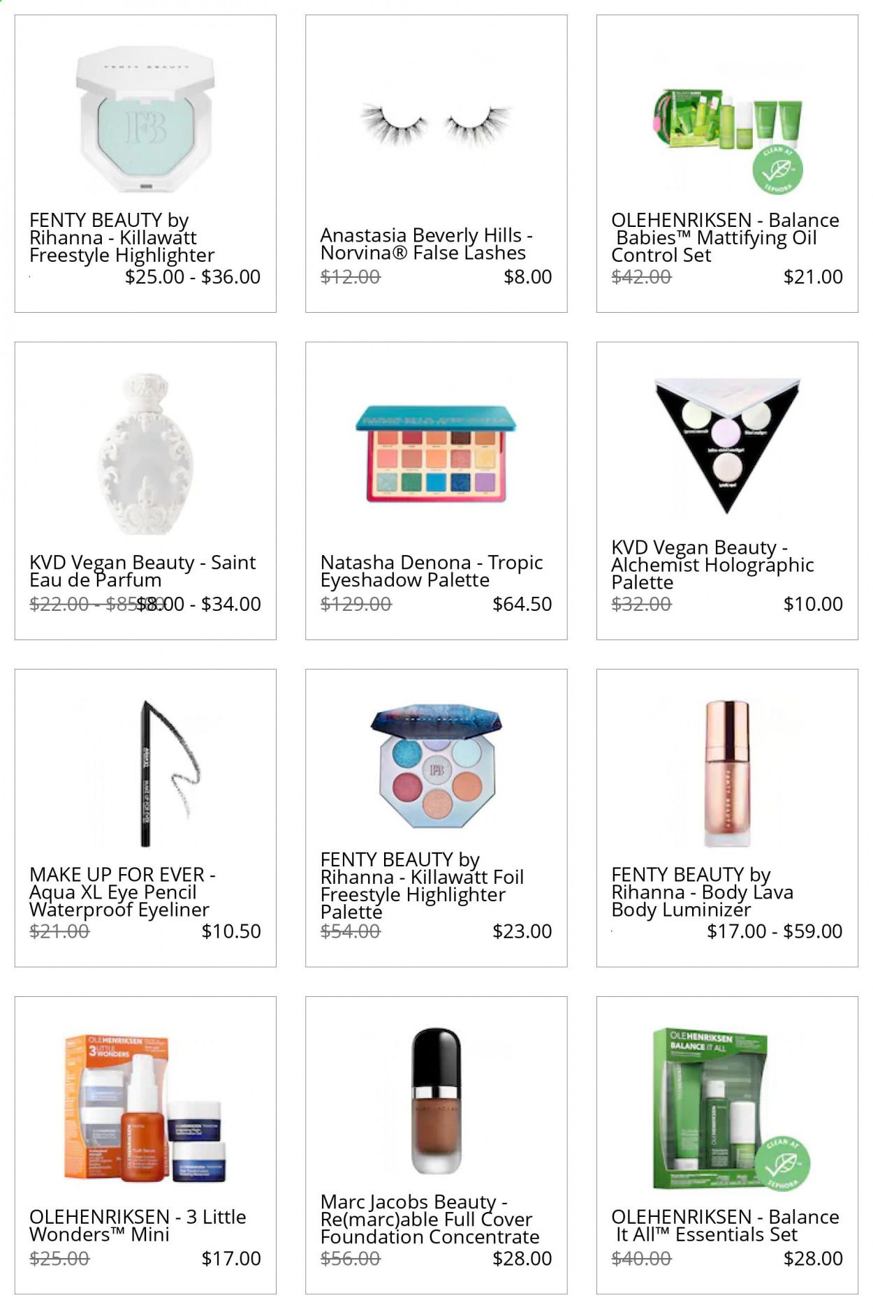 Sephora Catalog 2020-2021