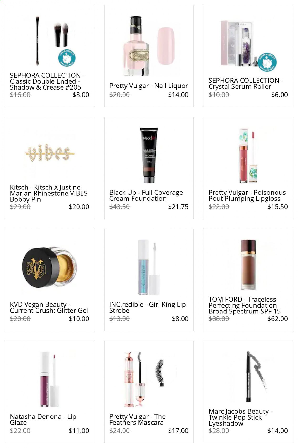Sephora Catalog 2020-2021