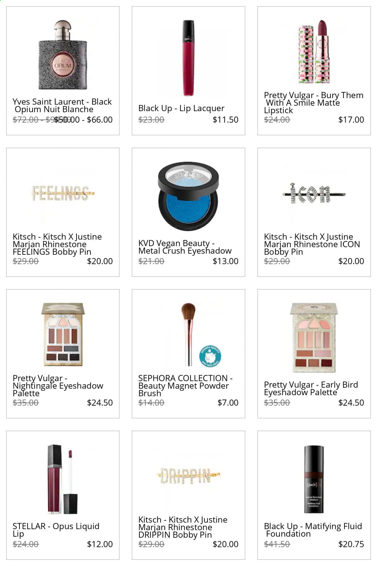 Sephora Catalog 2020-2021