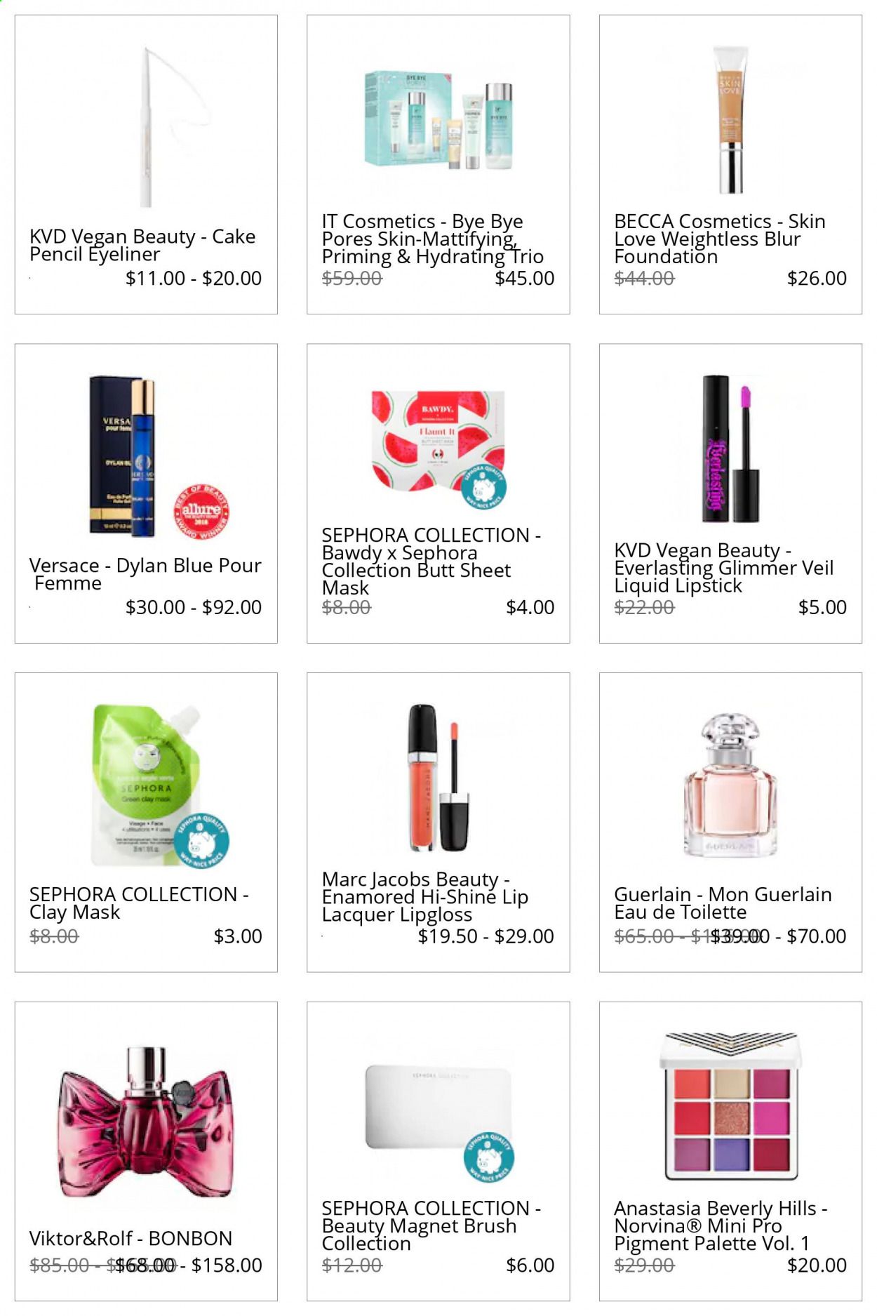 Sephora Catalog 2020-2021