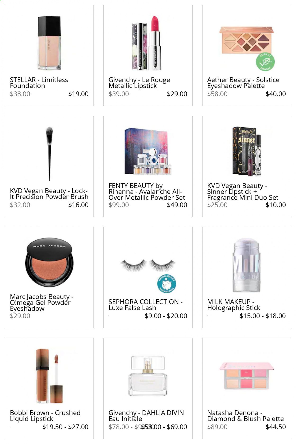 Sephora Catalog 2020-2021