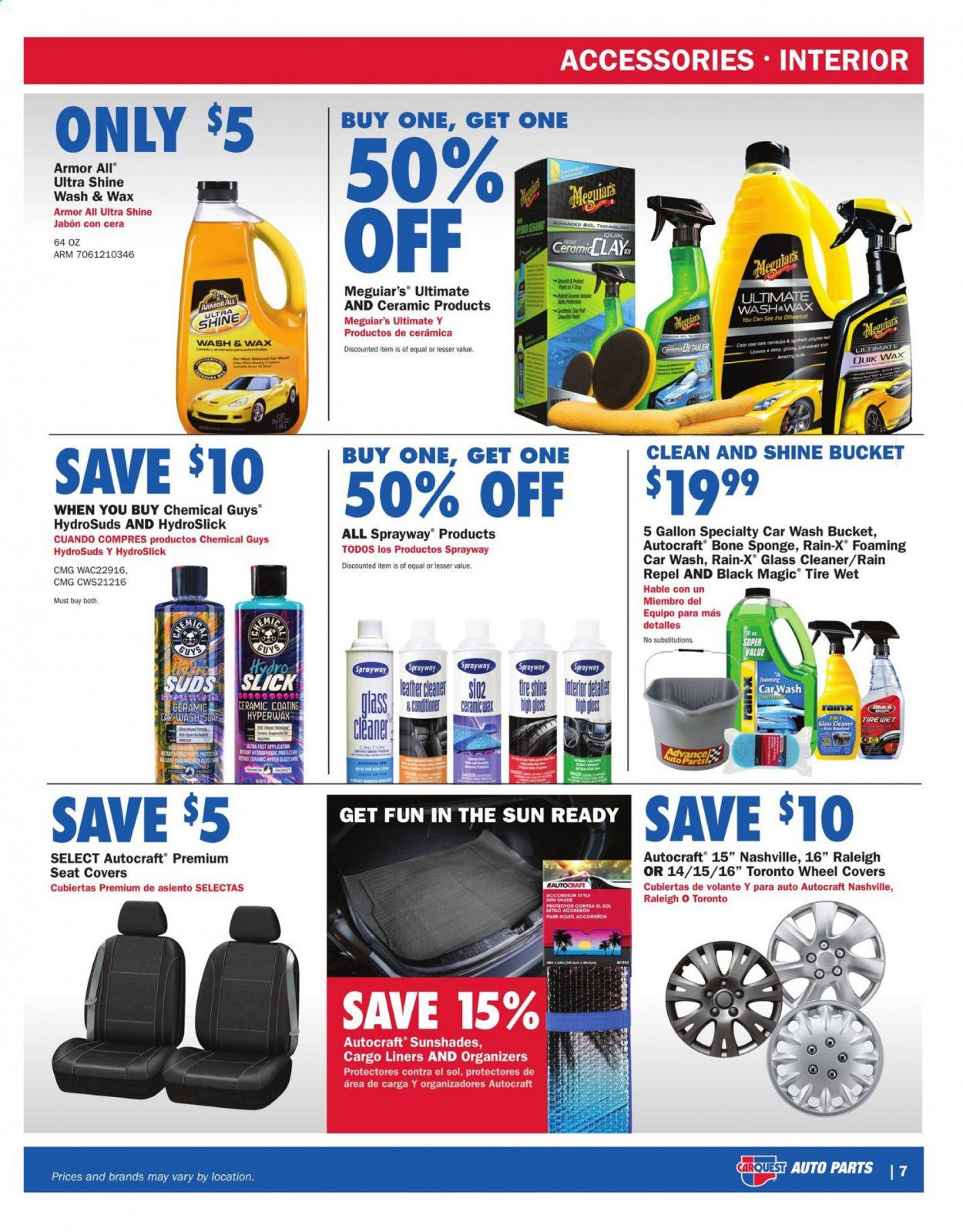 Carquest Weekly Ad July 2 to August 26