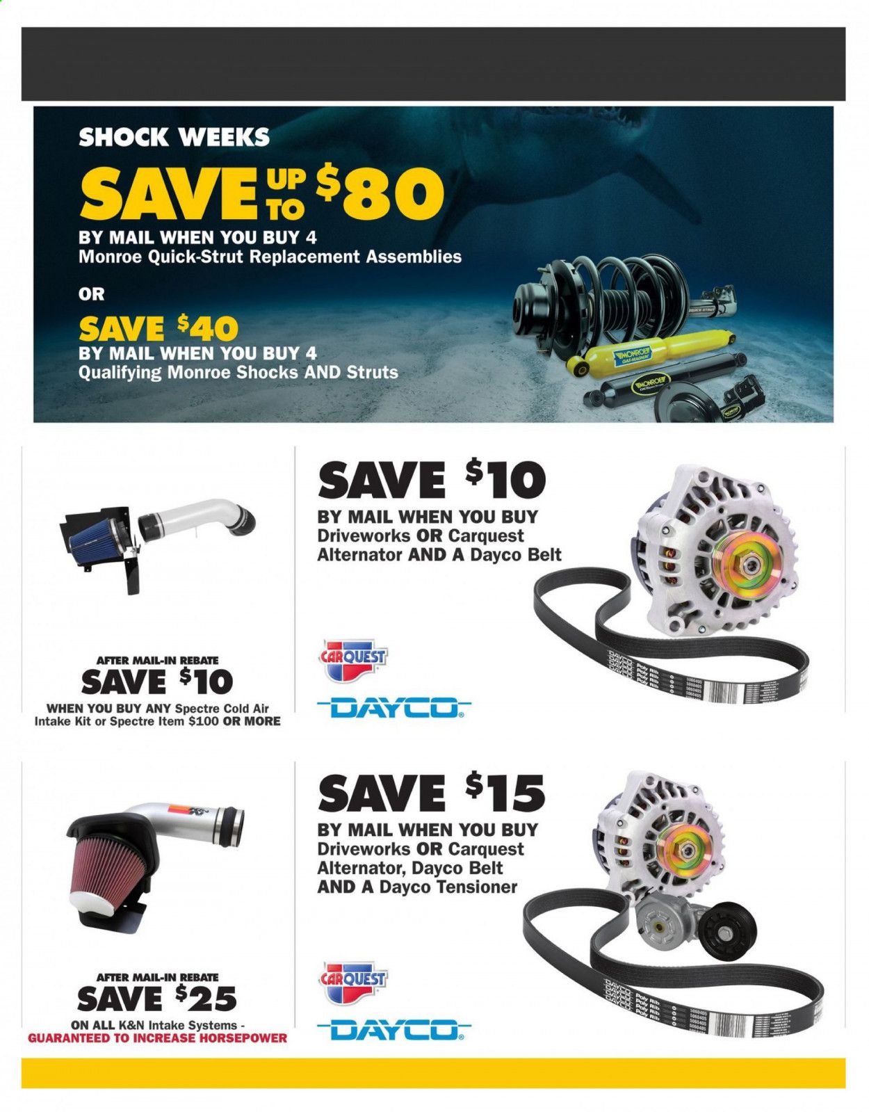 Advance Auto Parts Weekly Ad July 2 to August 26