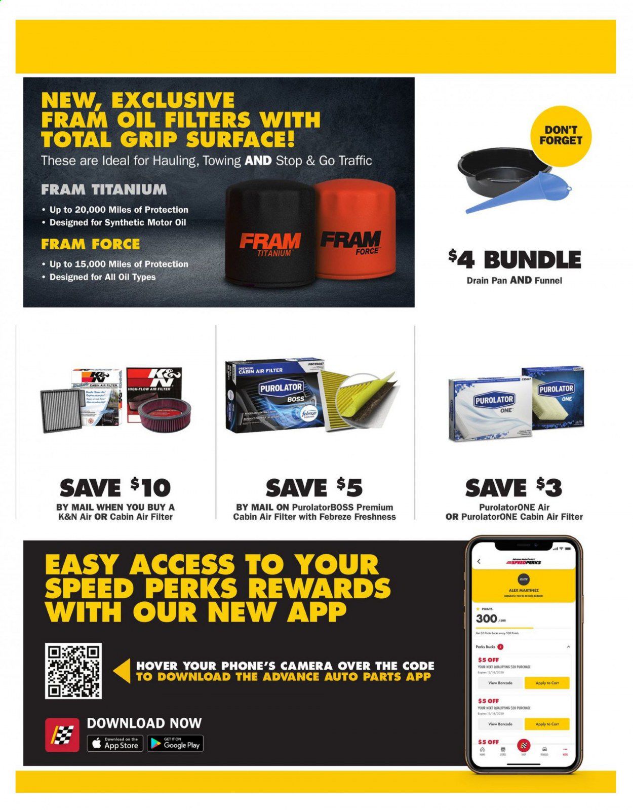 Advance Auto Parts Weekly Ad July 2 to August 26