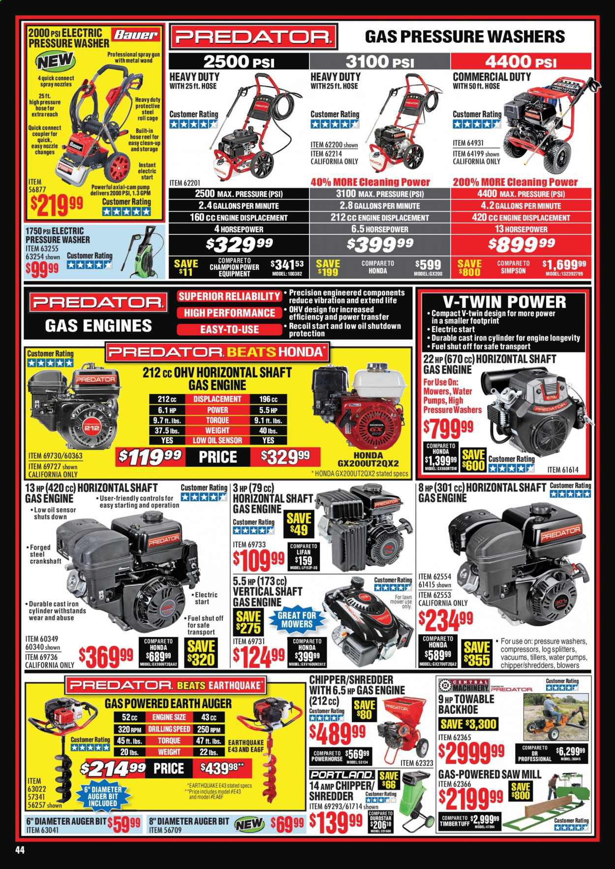 Harbor Freight Weekly Ad July 1 to July 31