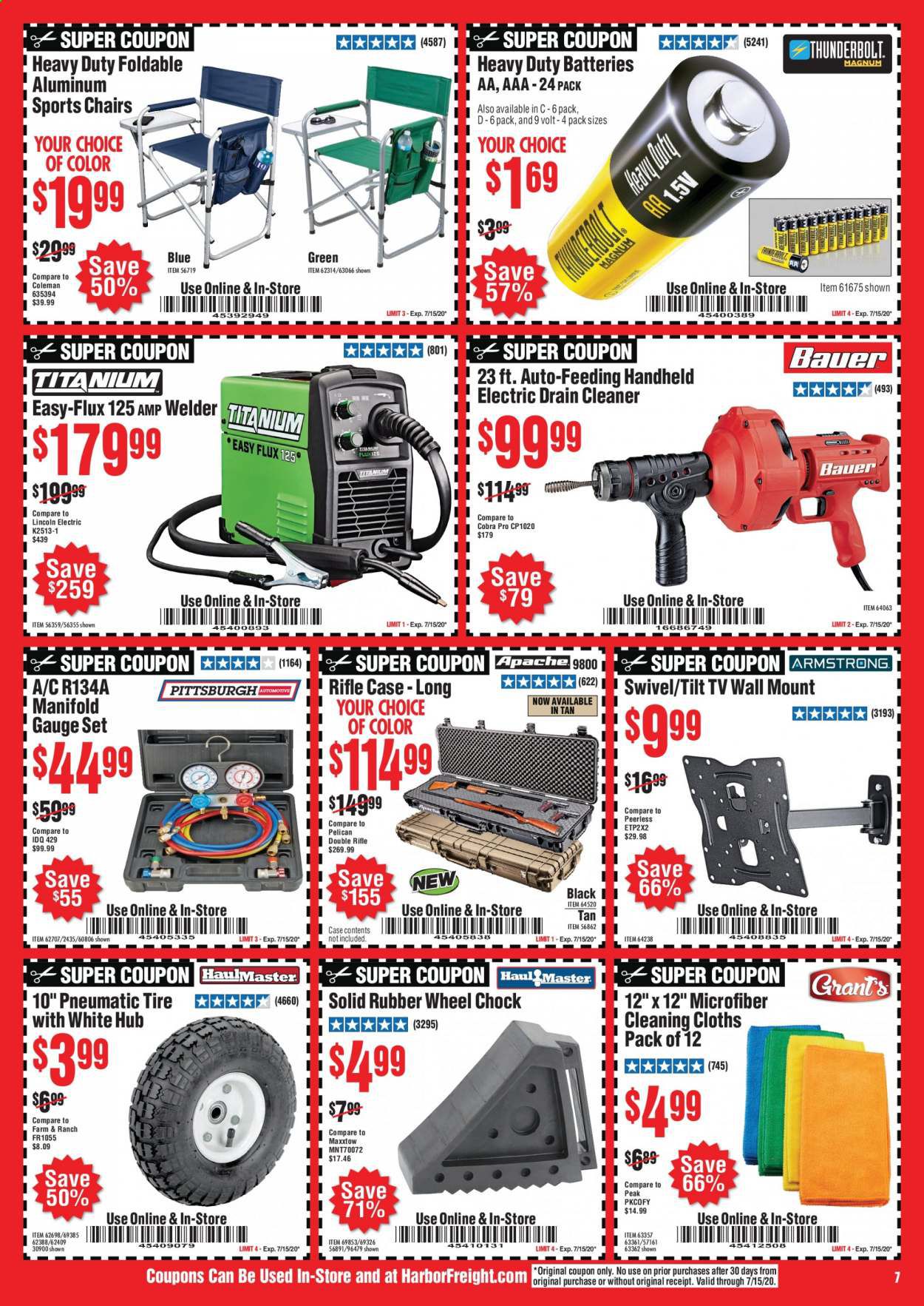 Harbor Freight Weekly Ad July 1 to July 31