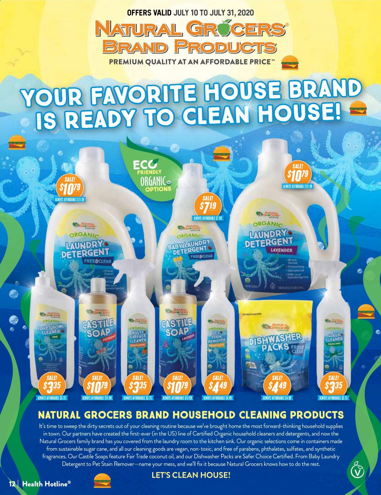 Natural Grocers Weekly Ad July 10 to July 31