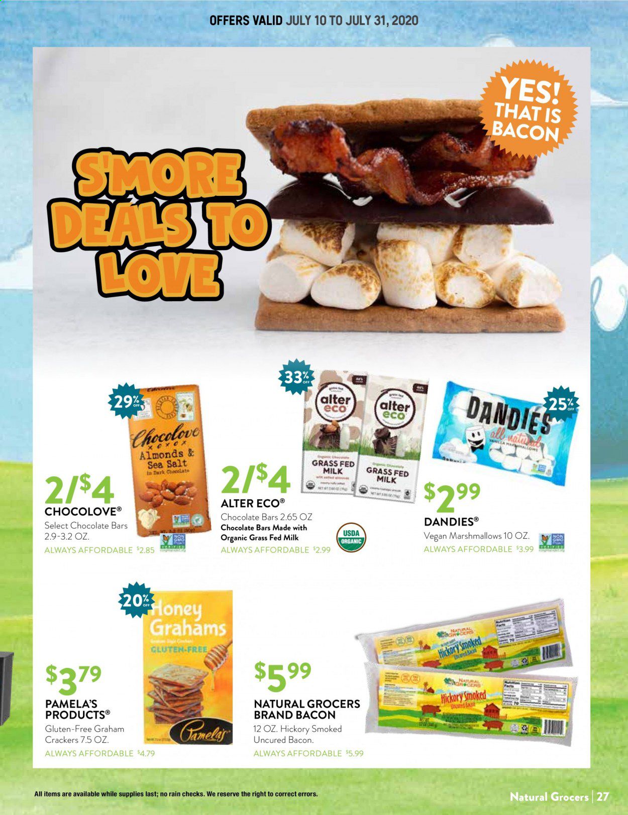 Natural Grocers Weekly Ad July 10 to July 31