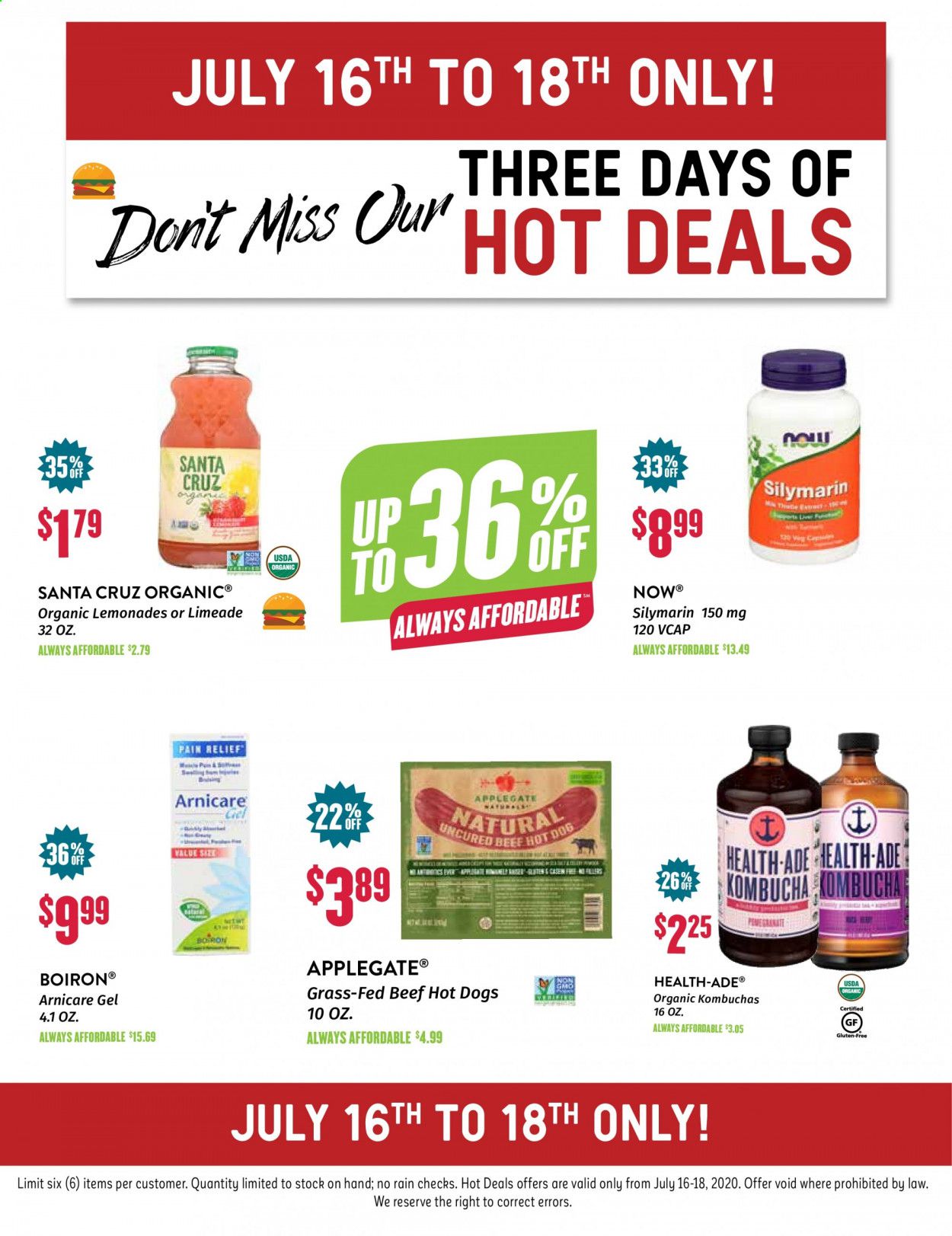 Natural Grocers Weekly Ad July 10 to July 31