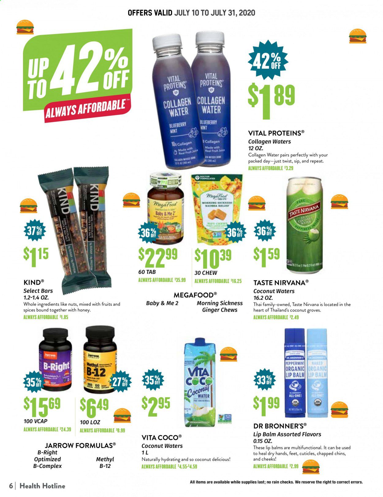 Natural Grocers Weekly Ad July 10 to July 31