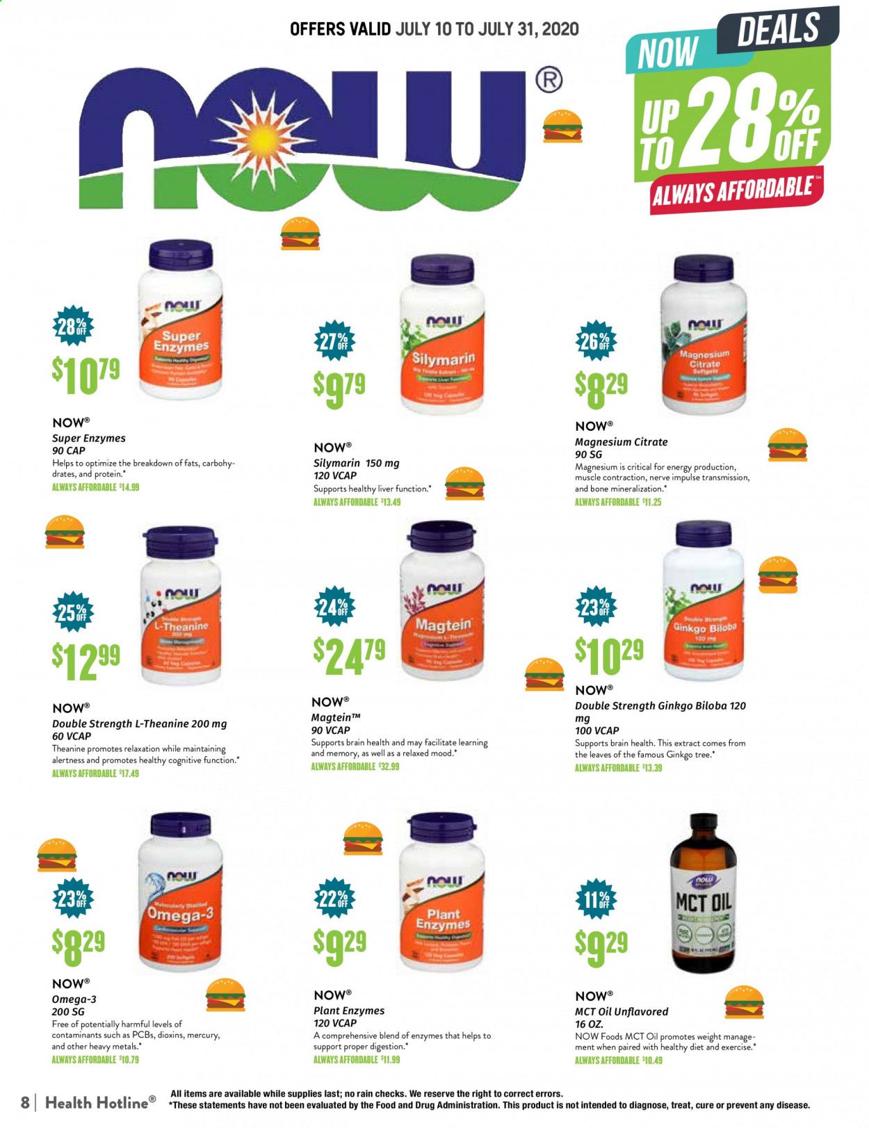 Natural Grocers Weekly Ad July 10 to July 31