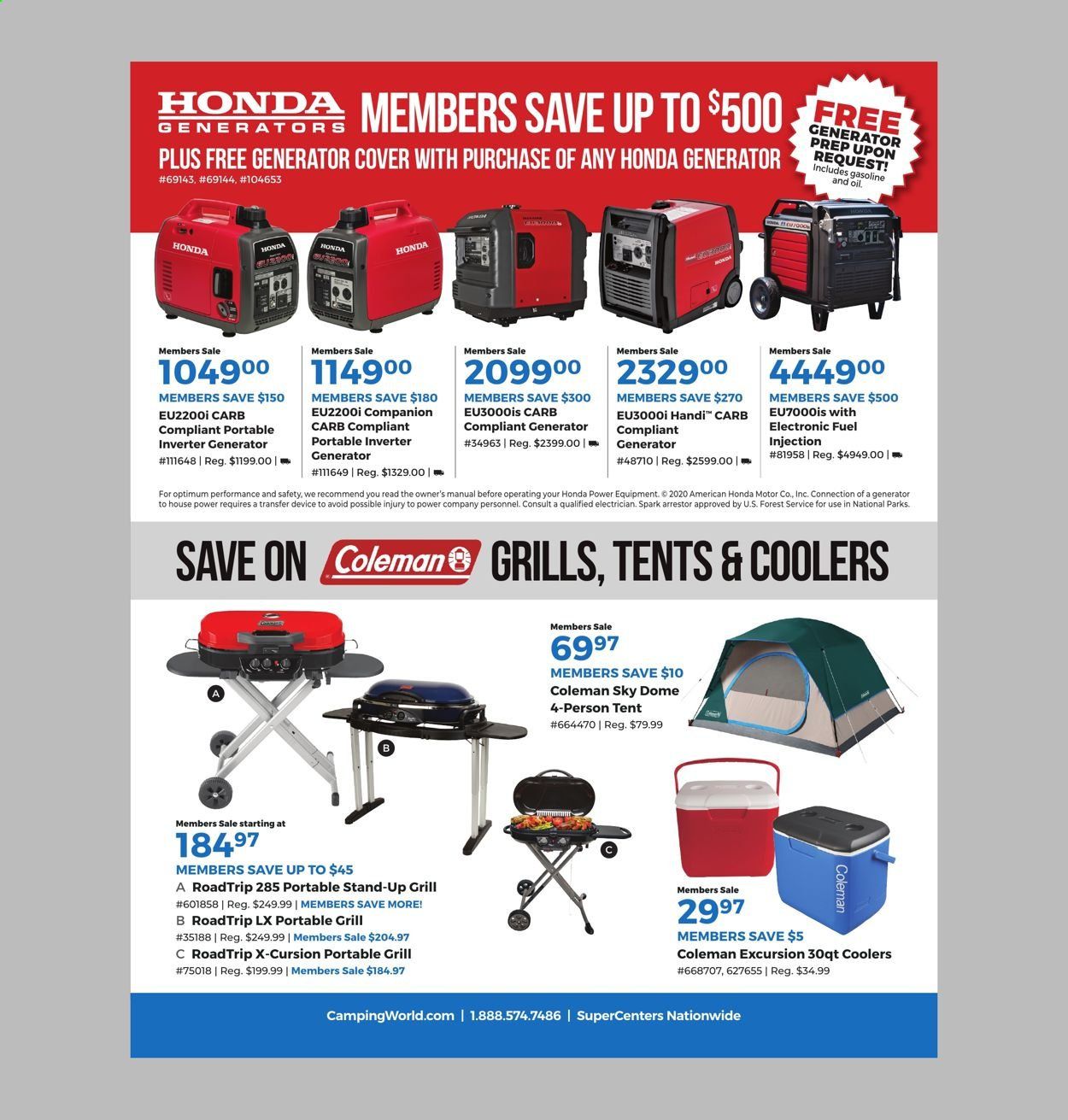Camping World Weekly Ad July 1 to August 2