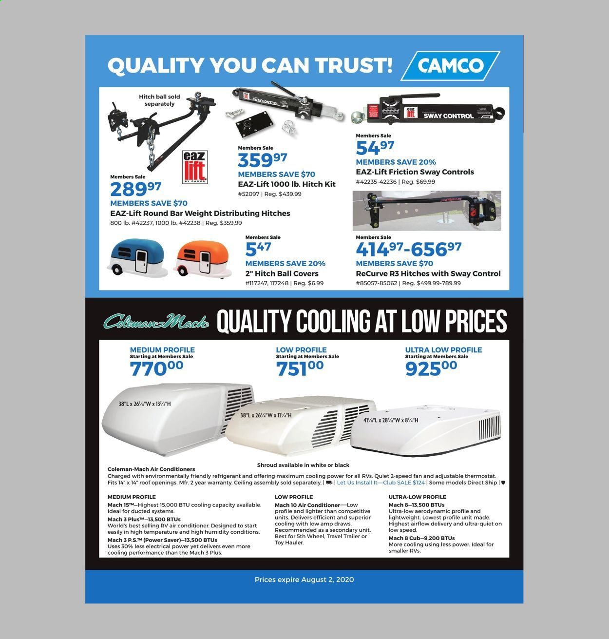 Camping World Weekly Ad July 1 to August 2