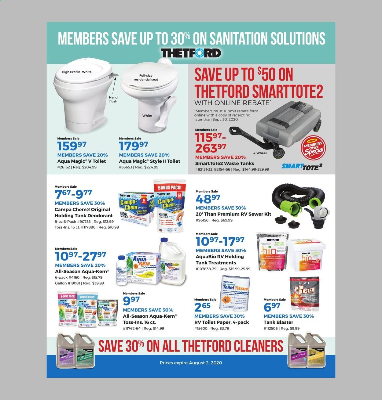 Camping World Weekly Ad July 1 to August 2
