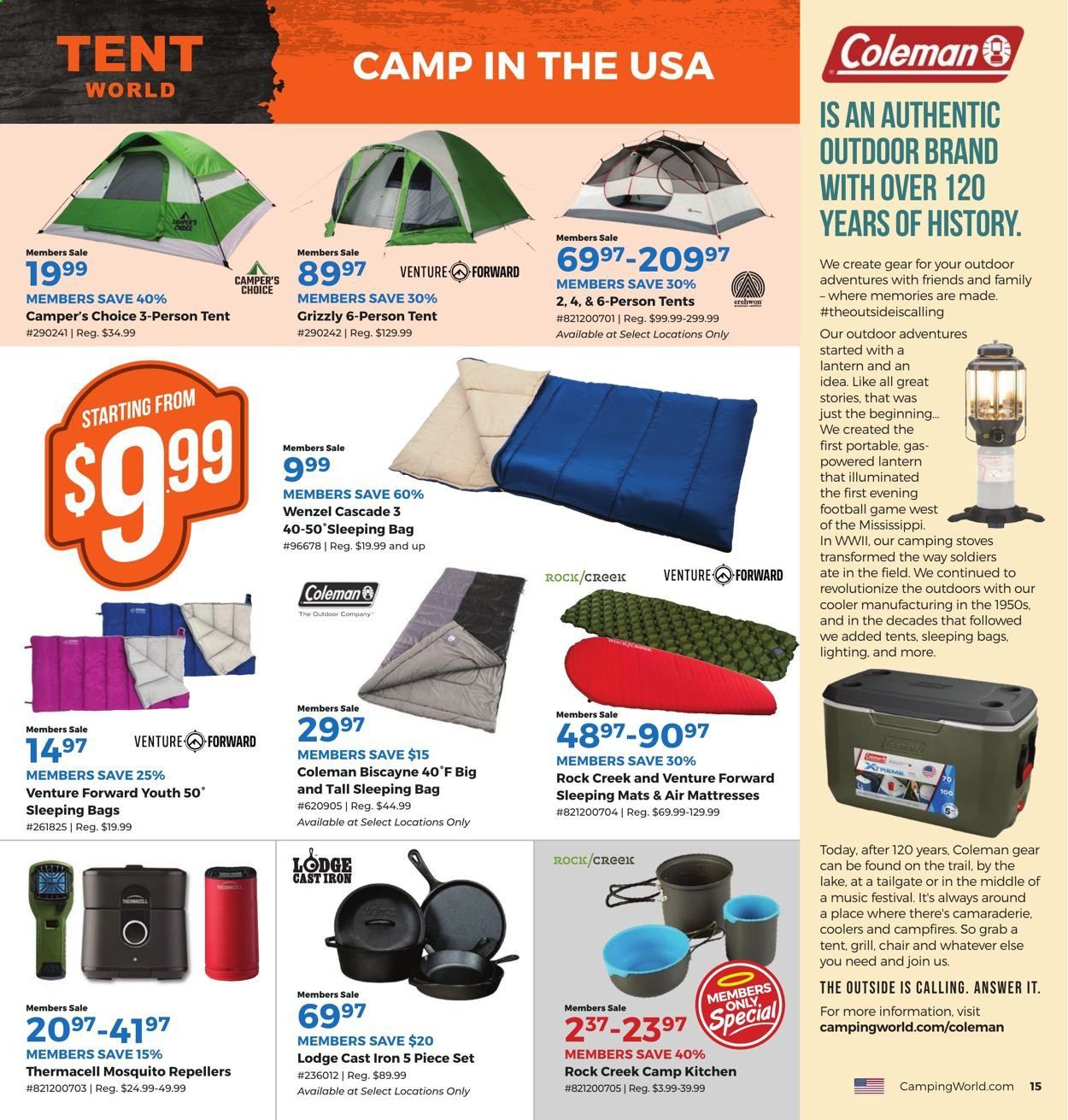 Camping World Weekly Ad July 1 to August 2