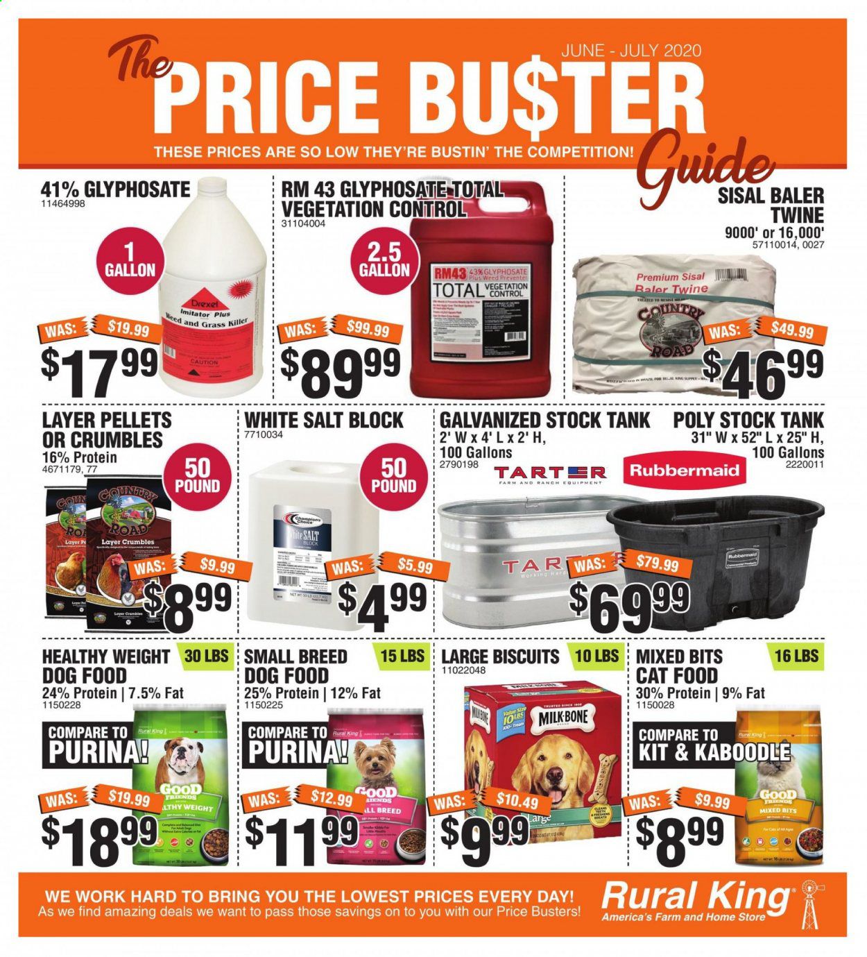 Rural King Weekly Ad June 30 to July 31