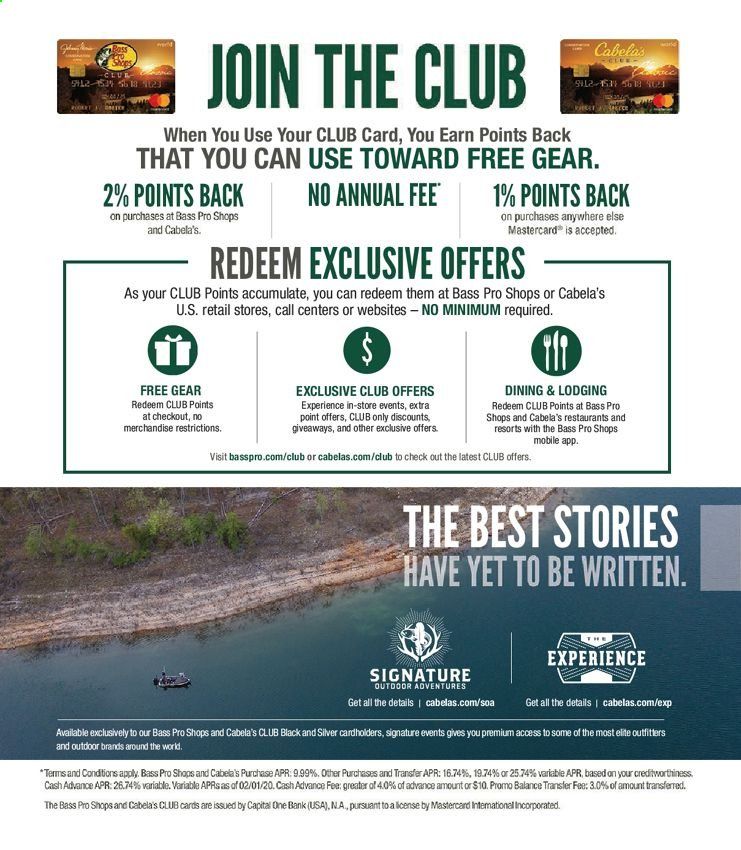 Bass Pro Shops Weekly Ad July 1 to August 29