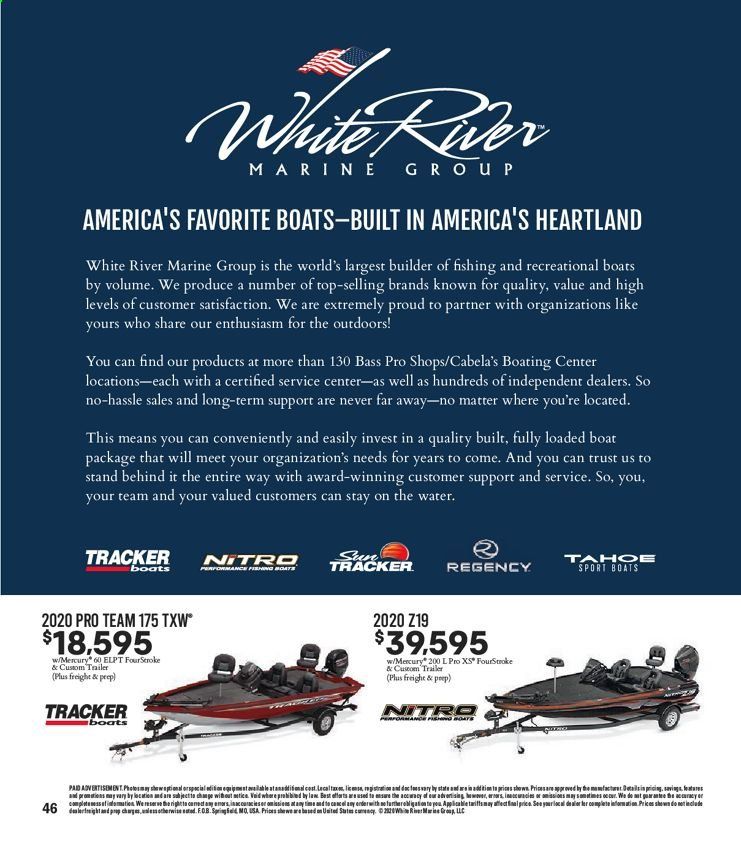 Bass Pro Shops Weekly Ad July 1 to August 29