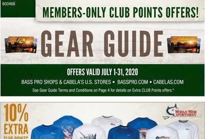 Bass Pro Shops Weekly Ad July 1 to July 31