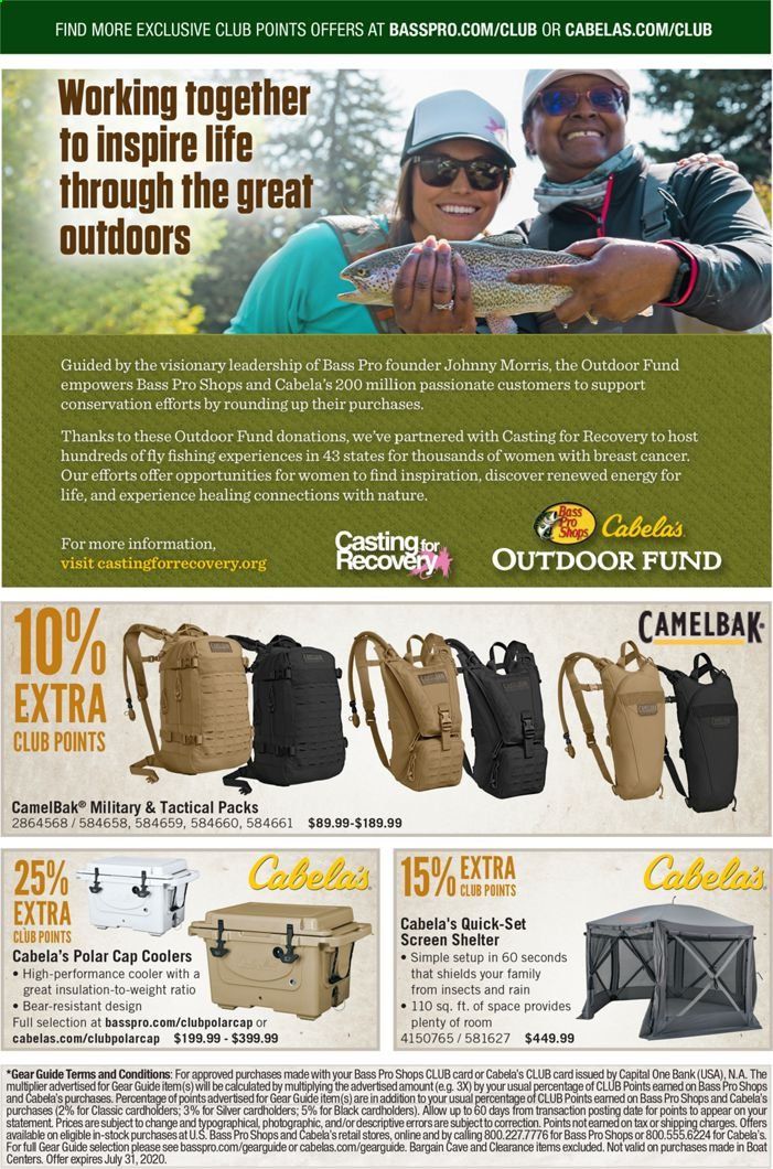 Bass Pro Shops Weekly Ad July 1 to July 31