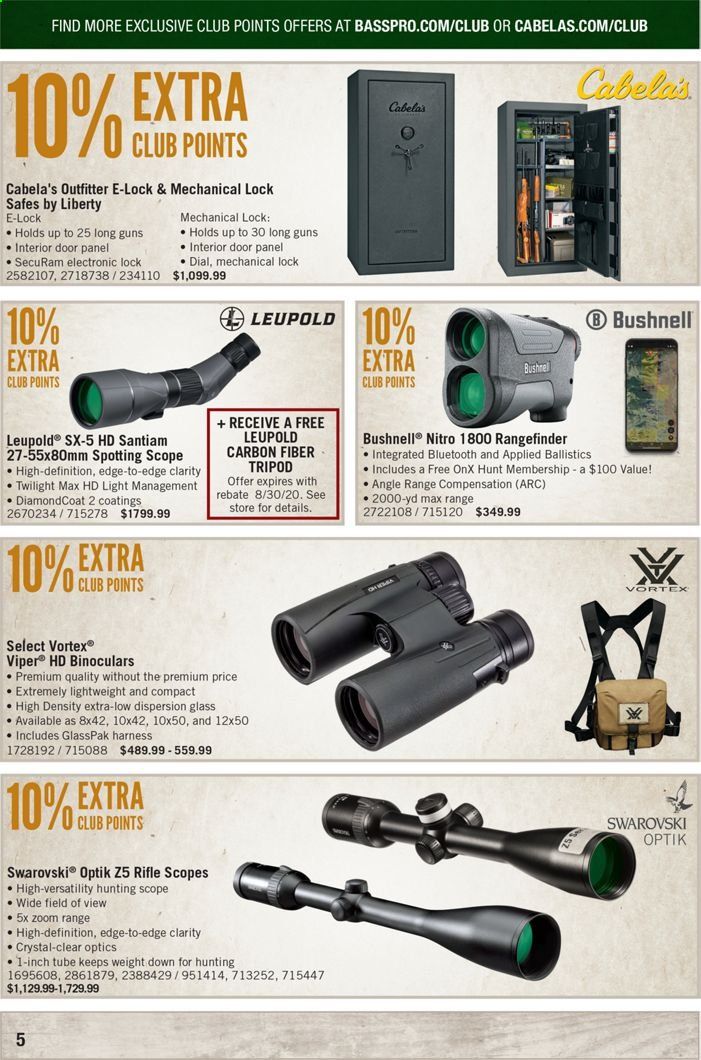 Bass Pro Shops Weekly Ad July 1 to July 31