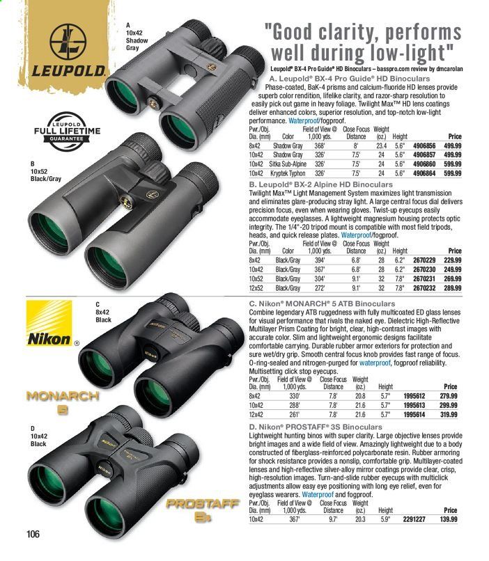 Bass Pro Shops Weekly Ad July 1 to December 26