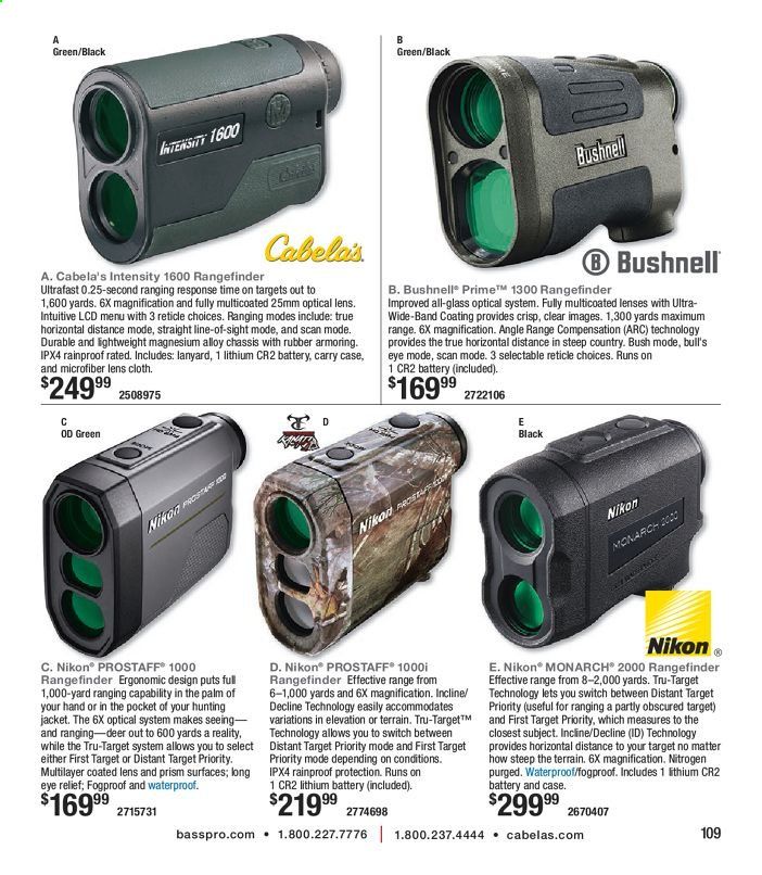 Bass Pro Shops Weekly Ad July 1 to December 26