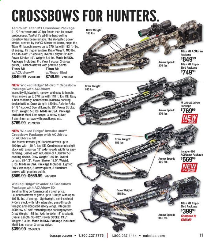 Bass Pro Shops Weekly Ad July 1 to December 26