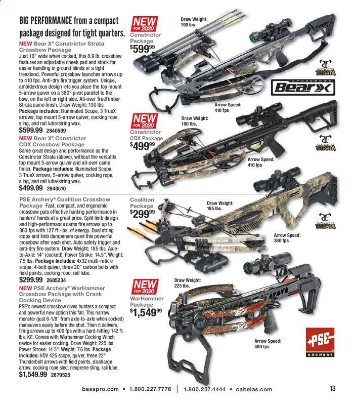 Bass Pro Shops Weekly Ad July 1 to December 26