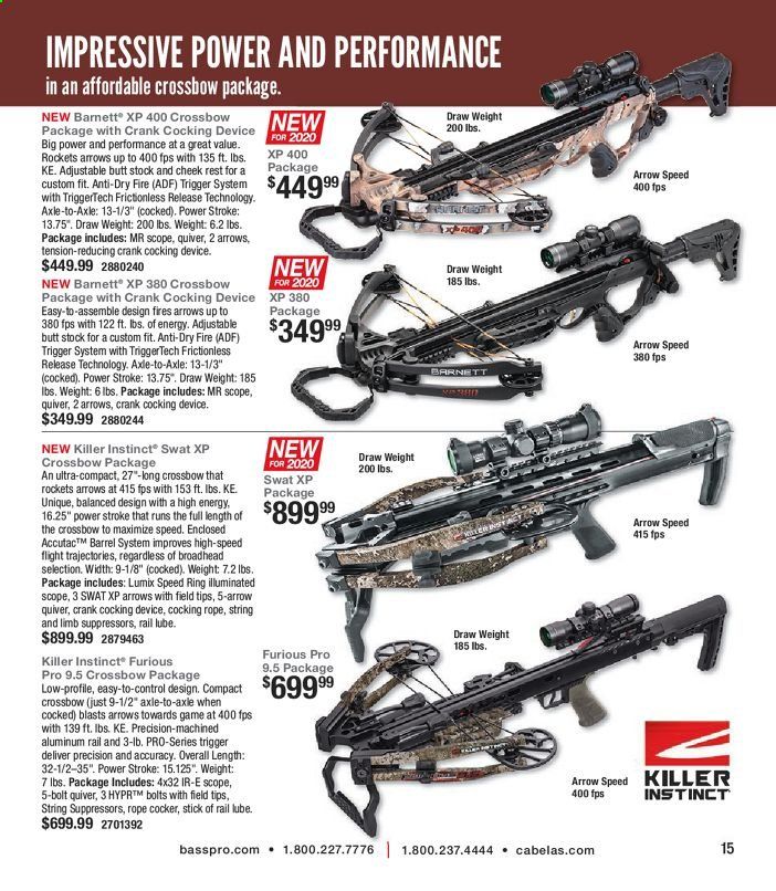 Bass Pro Shops Weekly Ad July 1 to December 26