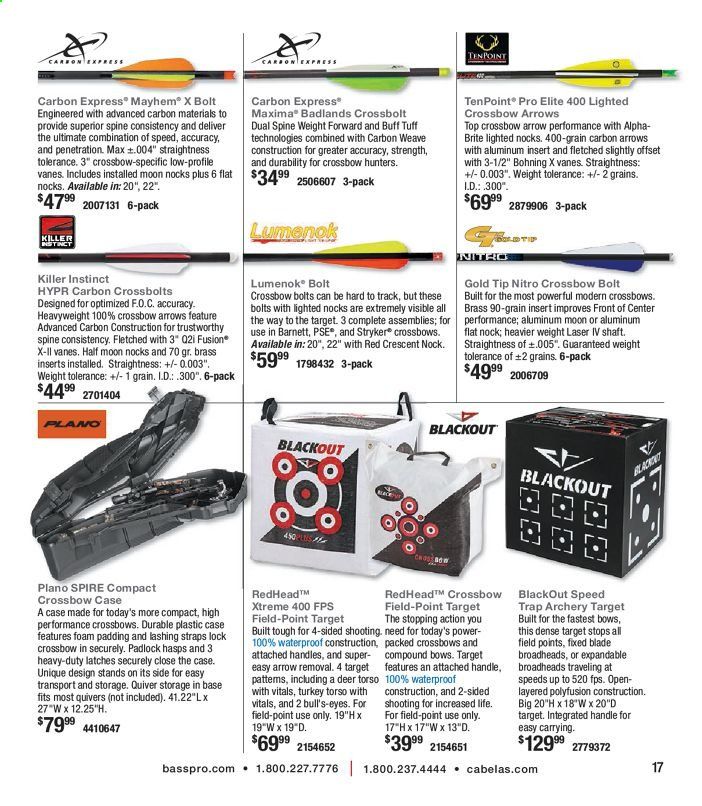 Bass Pro Shops Weekly Ad July 1 to December 26
