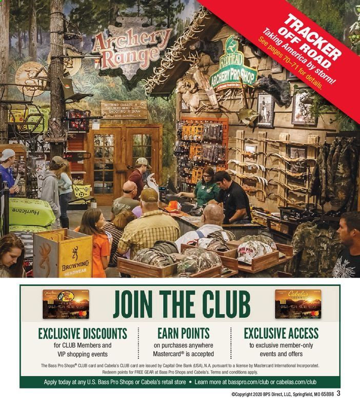 Bass Pro Shops Weekly Ad July 1 to December 26