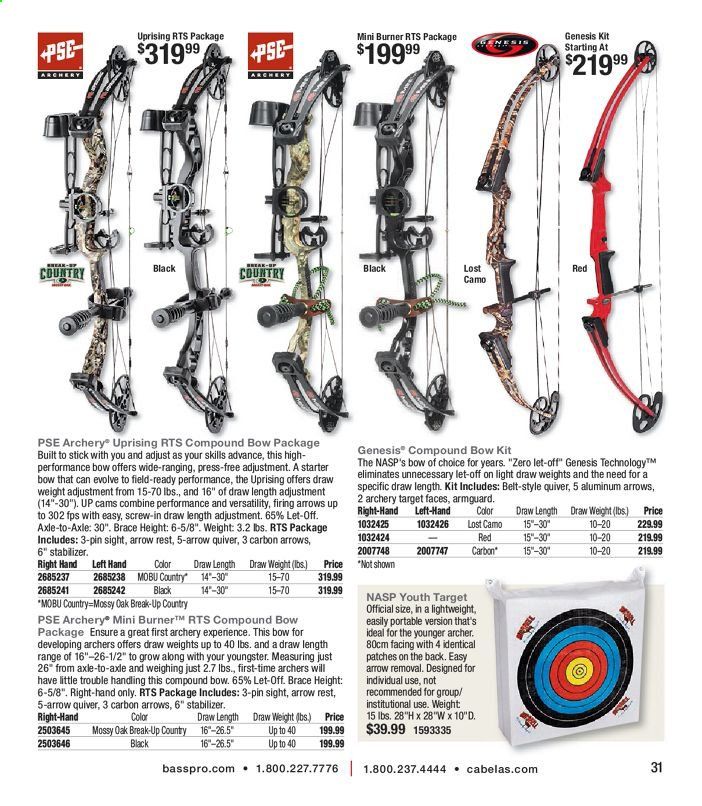 Bass Pro Shops Weekly Ad July 1 to December 26