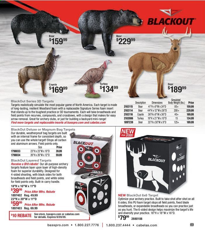 Bass Pro Shops Weekly Ad July 1 to December 26