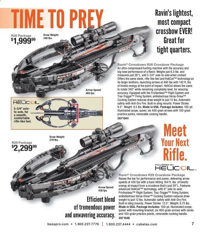 Bass Pro Shops Weekly Ad July 1 to December 26