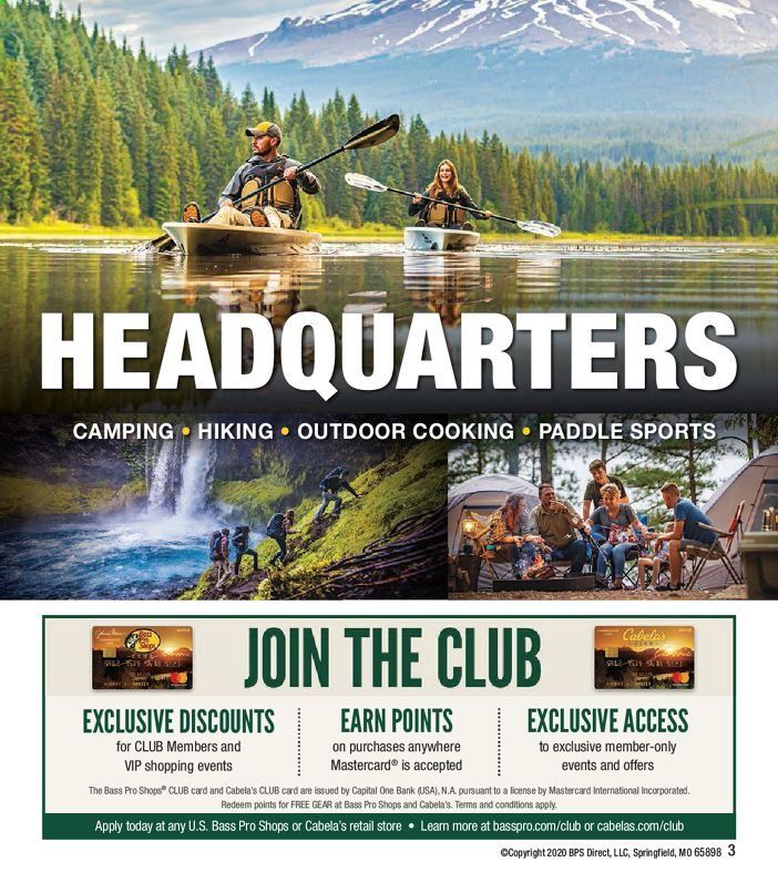 Bass Pro Shops Weekly Ad July 1 to August 15