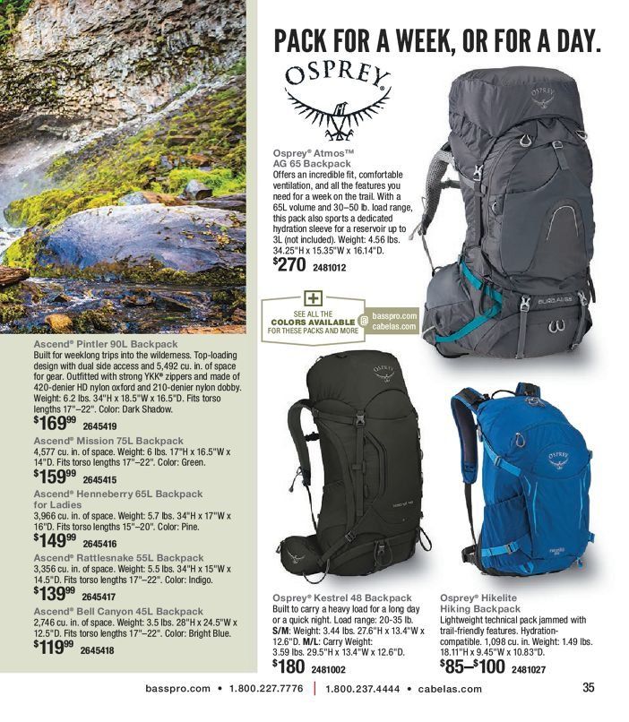 Bass Pro Shops Weekly Ad July 1 to August 15