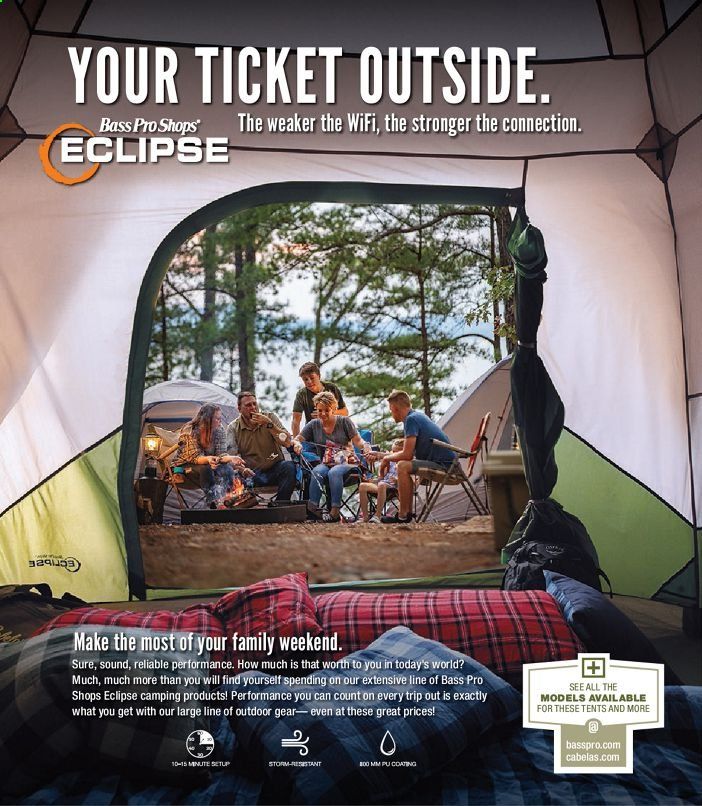 Bass Pro Shops Weekly Ad July 1 to August 15