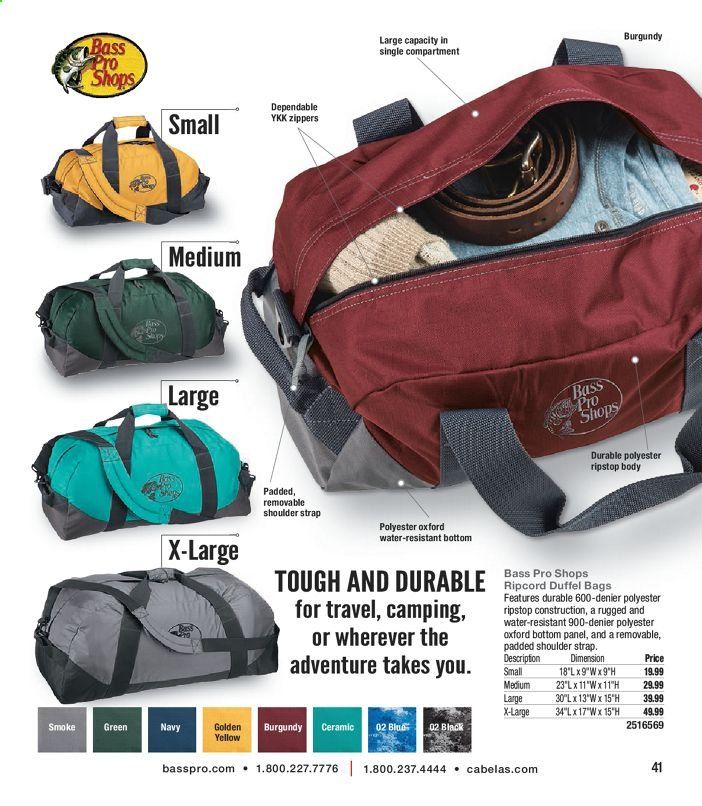 Bass Pro Shops Weekly Ad July 1 to August 15