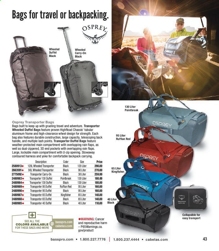 Bass Pro Shops Weekly Ad July 1 to August 15