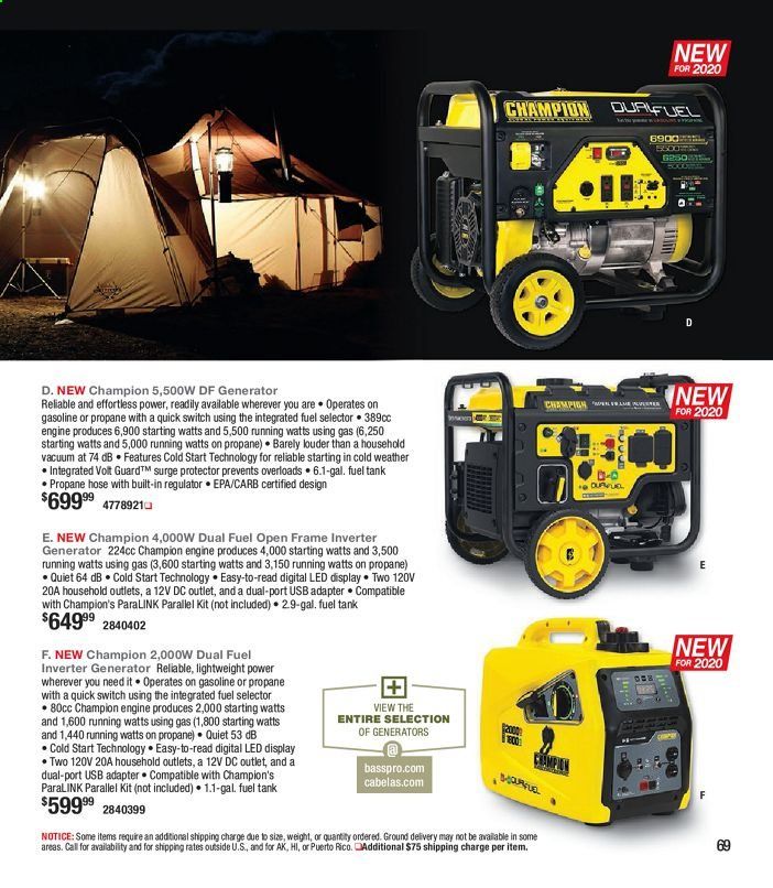 Bass Pro Shops Weekly Ad July 1 to August 15