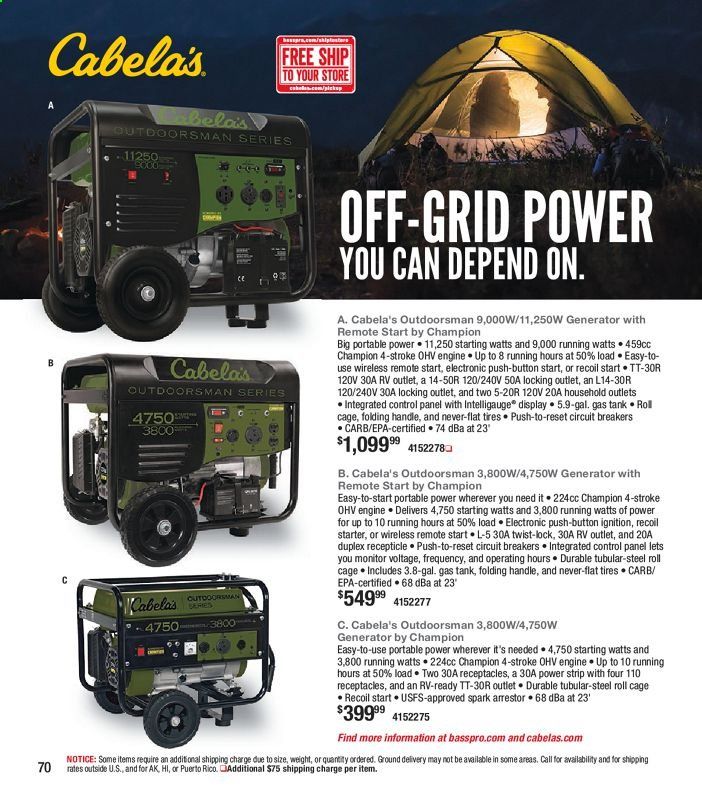 Bass Pro Shops Weekly Ad July 1 to August 15