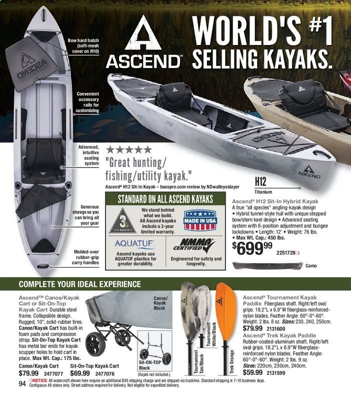Bass Pro Shops Weekly Ad July 1 to August 15