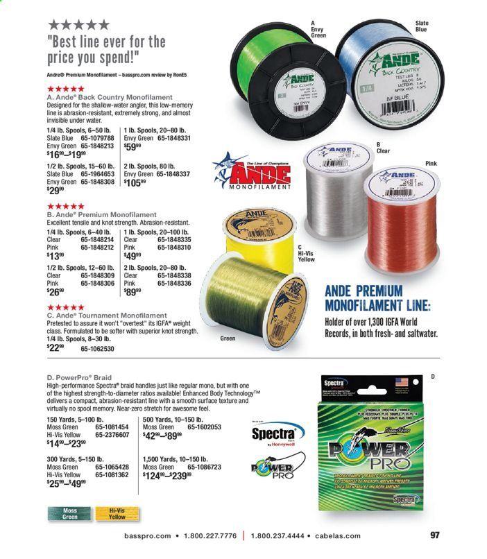 Bass Pro Shops Weekly Ad July 1 to January 1