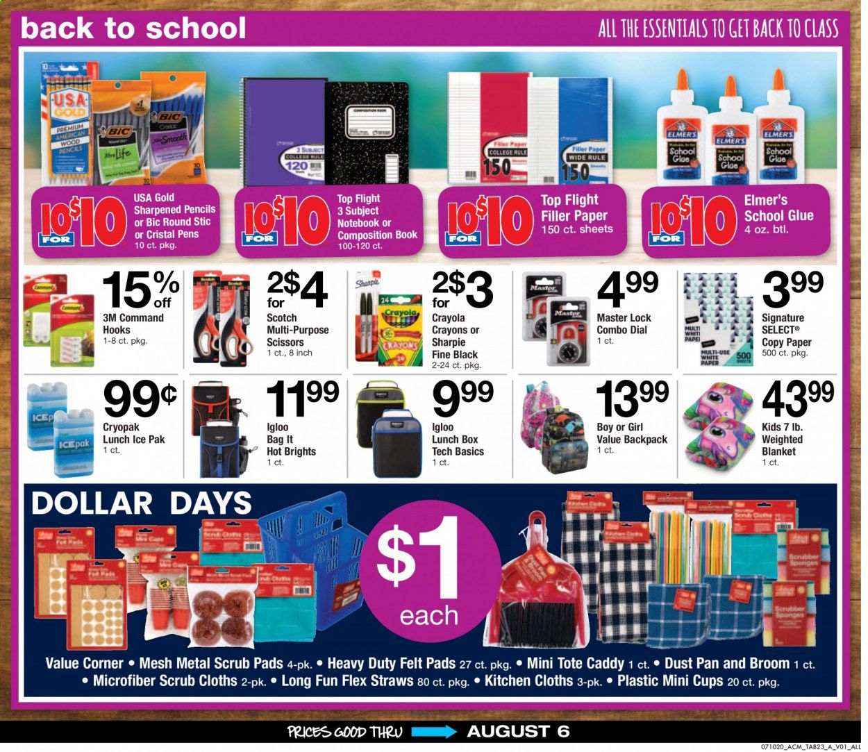 ACME Weekly Ad July 10 to August 6