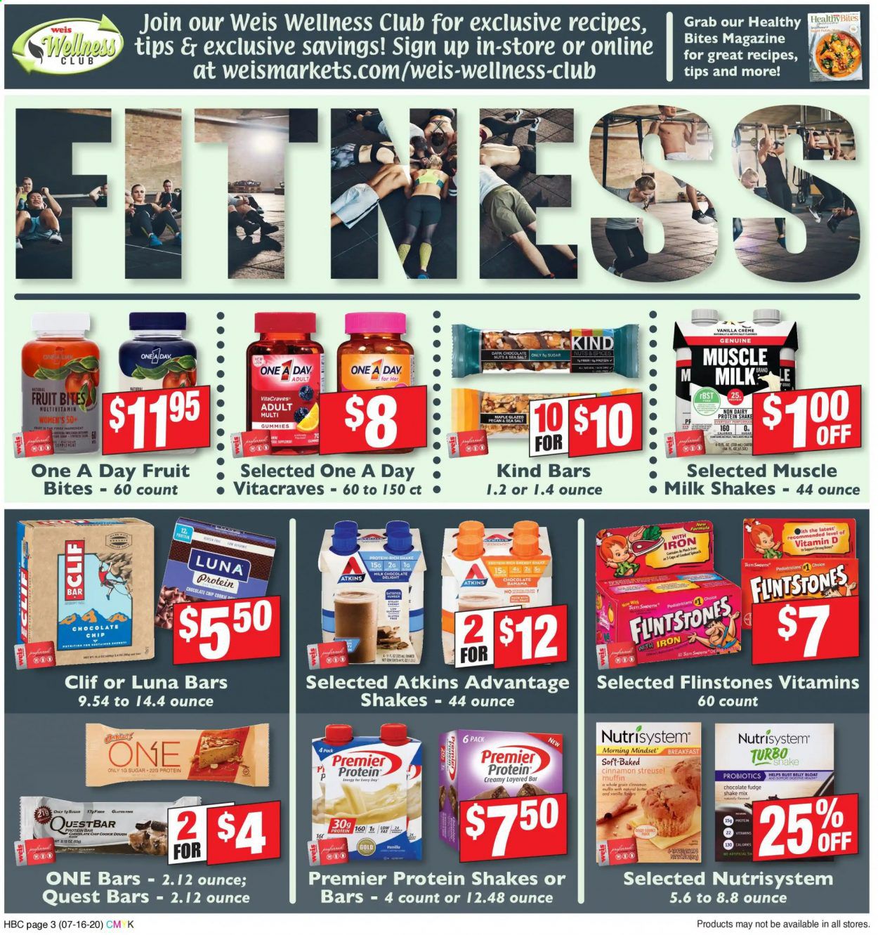 Weis Weekly Ad July 16 to August 27