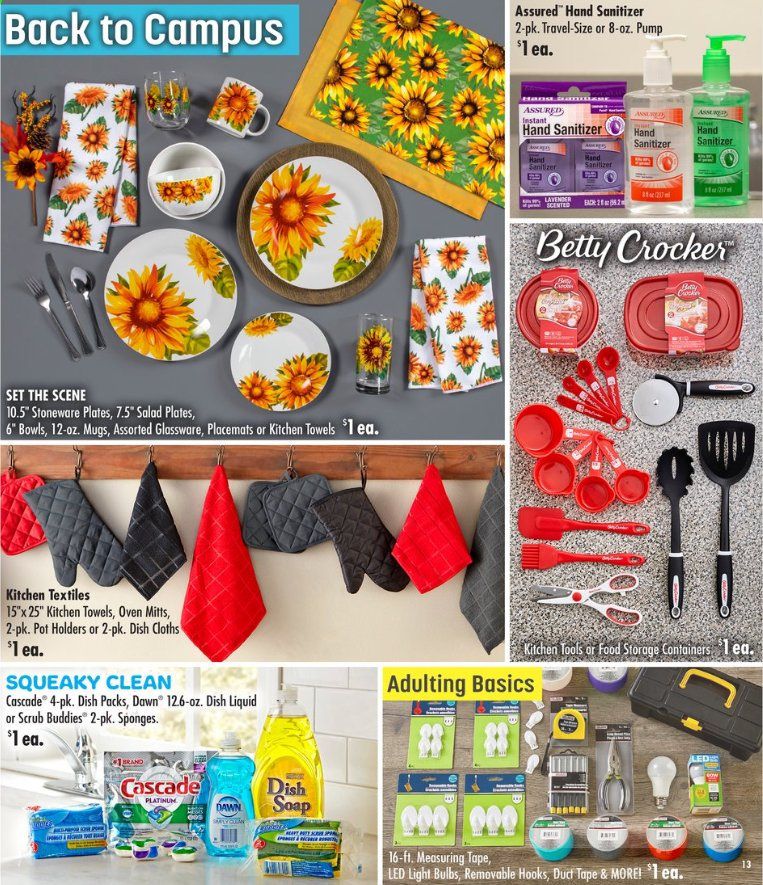 Dollar Tree Weekly Ad July 5 to September 6