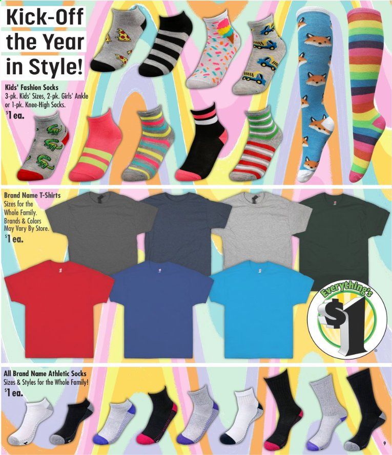 Dollar Tree Weekly Ad July 5 to September 6